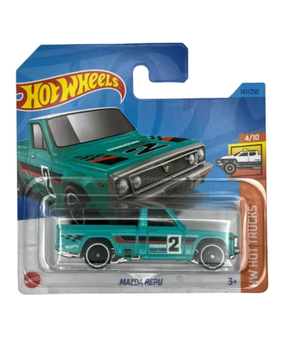 Mașinuță Hot Wheels Mazda Repu, machetă auto, albastru