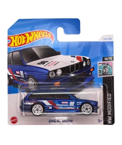 Mașinuță Hot Wheels BMW M3 Wagon, machetă auto, albastru, 1:64