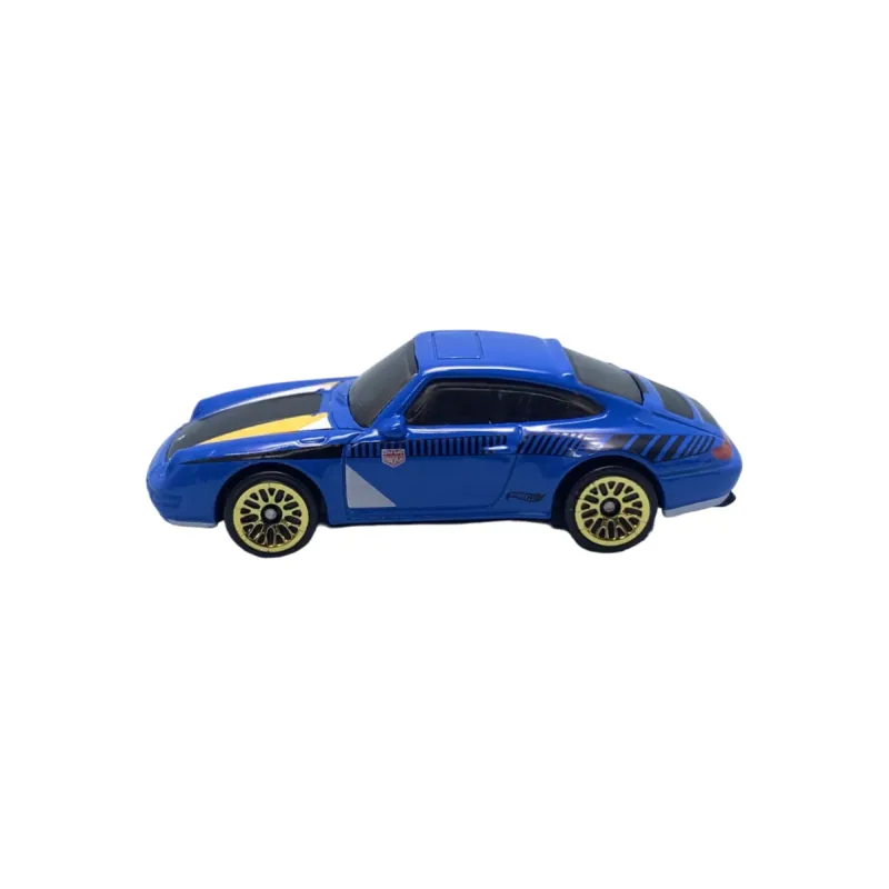 Mașinuță Hot Wheels '96 Porsche Carrera, machetă auto, albastru - lateral