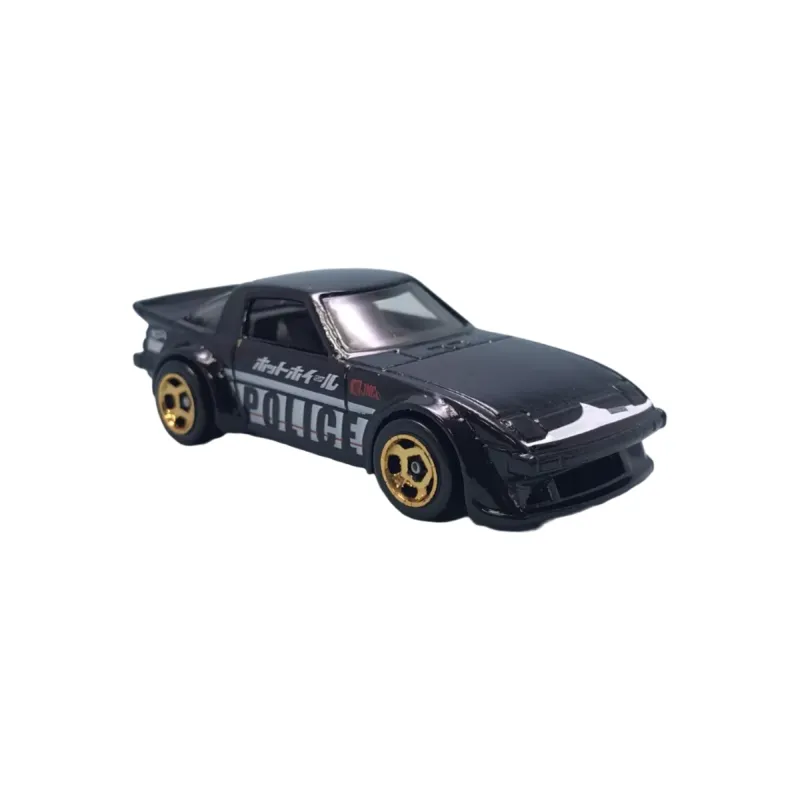 Mașinuță Hot Wheels Mazda RX-7, machetă auto, negru - detaliu