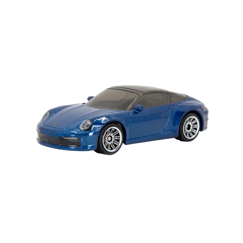 Mașinuță Matchbox Porsche 911 Targa 4, machetă auto, albastru - profil