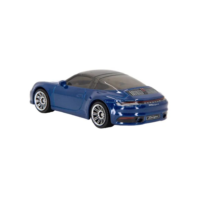 Mașinuță Matchbox Porsche 911 Targa 4, machetă auto, albastru - spate Mașinuță Matchbox Porsche 911 Targa 4, machetă auto, albastru - spate
