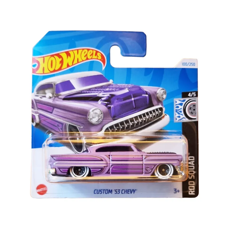 Mașinuță Hot Wheels Custom 52 Chevy', machetă auto, violet, 1:64 - Treasure Hunt Mașinuță Hot Wheels Custom 52 Chevy', machetă auto, violet, 1:64 - Treasure Hunt