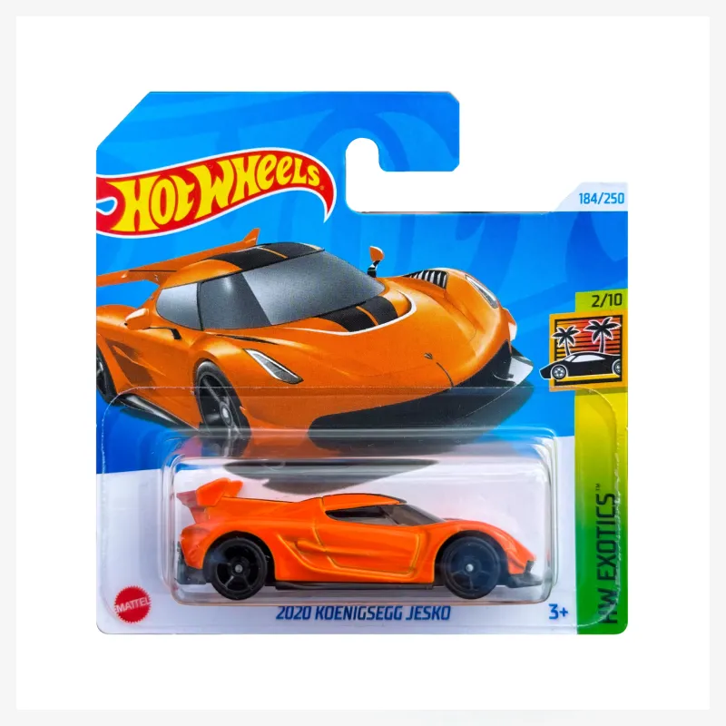 Mașinuță Hot Wheels 2020 Koenigsegg Jesko, machetă auto, portocaliu, 1:64 Mașinuță Hot Wheels 2020 Koenigsegg Jesko, machetă auto, portocaliu, 1:64