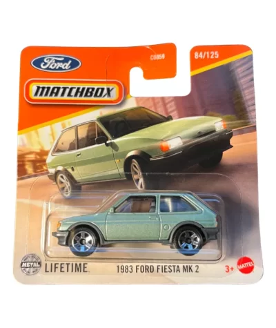 Mașinuță Matchbox Mercedes Ford Fiesta MK 2 1983, verde, 1:64