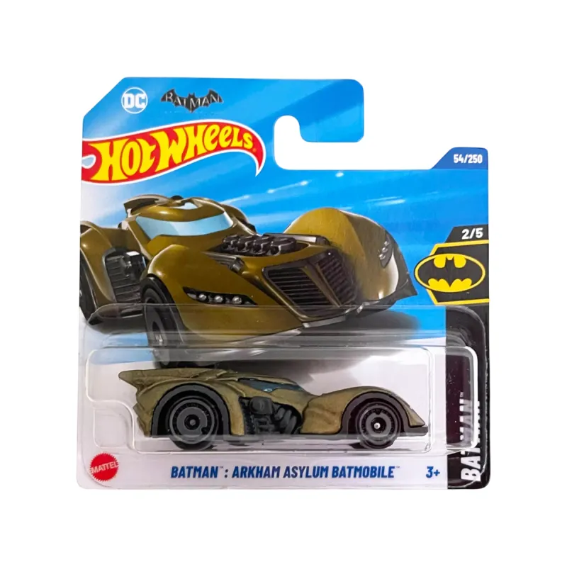 Mașinuță Hot Wheels Batman: Arkham Asylum Batmobile, machetă auto, verde, 1:64 Mașinuță Hot Wheels Batman: Arkham Asylum Batmobile, machetă auto, verde, 1:64