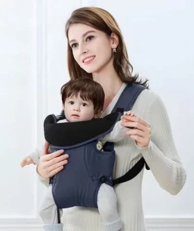 Marsupiu bebe +5 luni, ergonomic si cu scaunel antiderapant