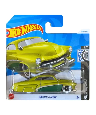 Mașinuță Hot Wheels Hirohata Merc, machetă auto, verde gradient, 1:64
