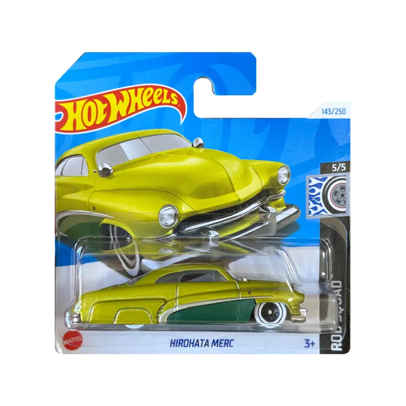 Mașinuță Hot Wheels Hirohata Merc, machetă auto, verde gradient, 1:64 Mașinuță Hot Wheels Hirohata Merc, machetă auto, verde gradient, 1:64