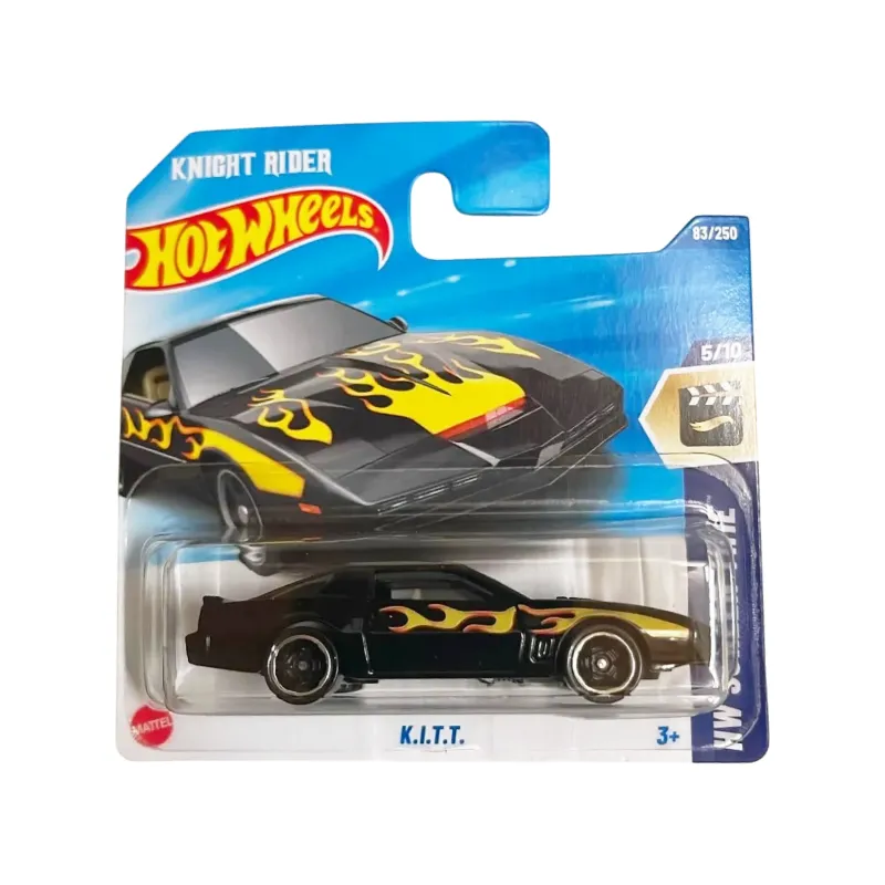 Mașinuță Hot Wheels K.I.T.T, machetă auto, negru, 1:64 Mașinuță Hot Wheels K.I.T.T, machetă auto, negru, 1:64