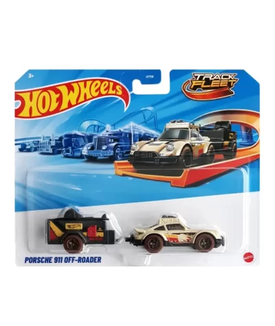 Mașinuță Hot Wheels Porsche 911 OFF-ROADER, machetă auto, multicolor, 1:64