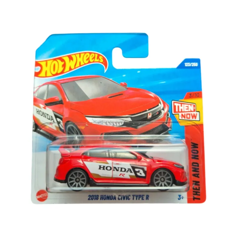 Mașinuță Hot Wheels 2018 Honda Civic Type R, macheta auto, rosu, 1:64 Mașinuță Hot Wheels 2018 Honda Civic Type R, macheta auto, rosu, 1:64