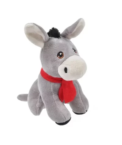 Jucărie de pluș – măgăruș adorabil, 16 cm Jucărie de pluș – măgăruș adorabil, 16 cm