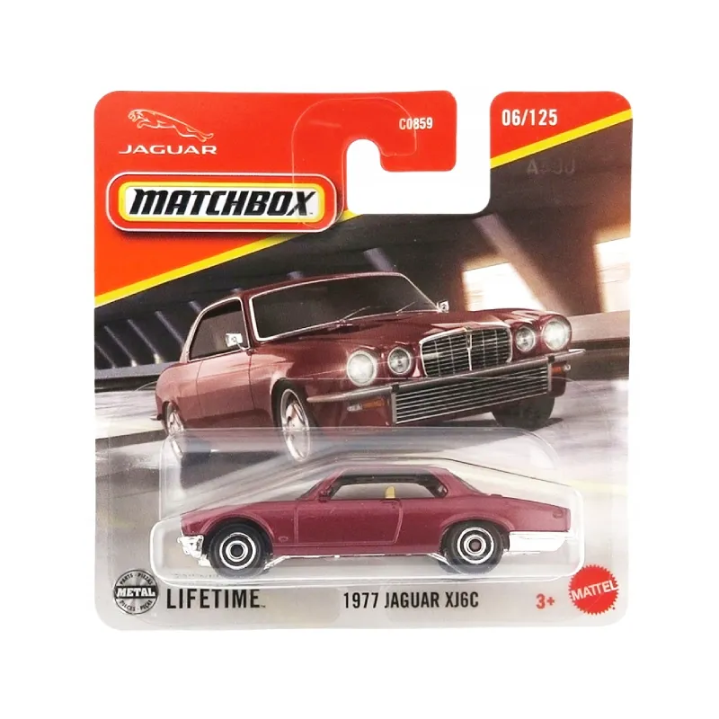 Mașinuță Matchbox 1977 Jaguar XJ6C, visiniu, 1:64 Mașinuță Matchbox 1977 Jaguar XJ6C, visiniu, 1:64