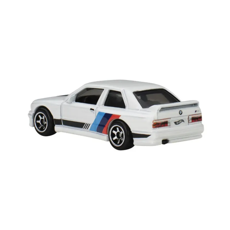 Mașinuță Hot Wheels BMW M3 1993, alb, scara 1:64, spate Mașinuță Hot Wheels BMW M3 1993, alb, scara 1:64, spate