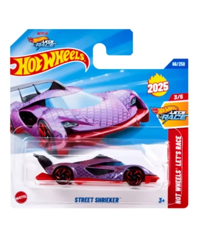 Mașinuță Hot Wheels Street Shrieker, mov, scara 1:64