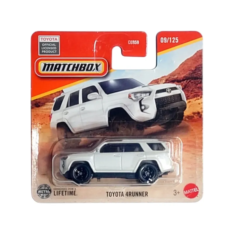 Mașinuță Matchbox Toyota 4Runner, alb, scară 1:64 Mașinuță Matchbox Toyota 4Runner, alb, scară 1:64