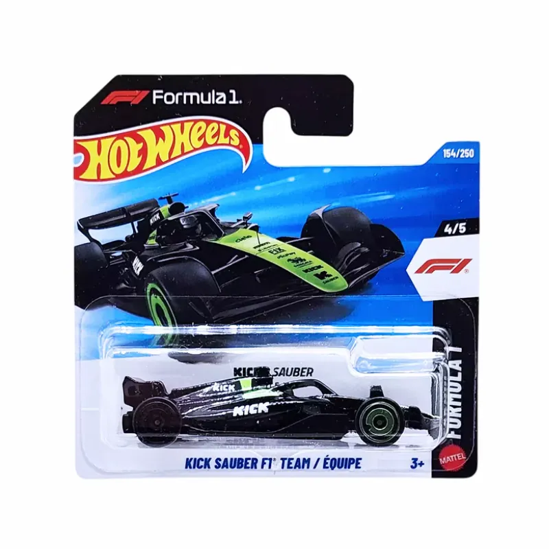Mașinuță Hot Wheels, Kick Sauber Formula 1 Team, negru, scara 1:64 Mașinuță Hot Wheels, Kick Sauber Formula 1 Team, negru, scara 1:64